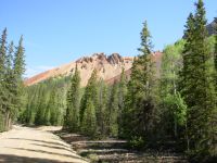 On the road to Elwood Pass